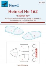 1/72 Heinkel He-162A masks