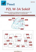 1/72 Pzl W-3A Sokol masks