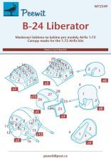 1/72 Canopy mask B-24 Liberator for Airfix