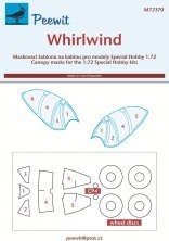1/72 Canopy mask Whirlwind for Special Hobby