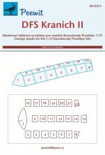 1/72 Canopy mask DFS Kranich II KP