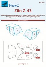 1/72 Canopy mask Zlin Z-43 KP