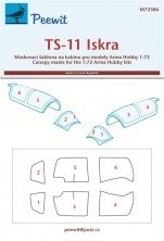 Peewit Masque Verri�re 1/72 TS-11 Iskra pour Arma Hobby