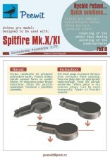 1/72 Wheel bay cover for Spitfire Mk.XI