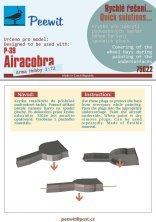 1/72 Bell P-39Q Airacobra wheel bay masks