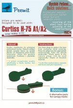 1/72 Wheel bay cover for Curtiss H-75 A1/A2