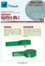 1/72 Wheel bay cover for Spitfire Mk.I IBG