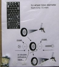 1/32 Permanent mask for wheel (w/ diameter 5-15mm)