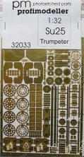 1/32 Su-25 Bombs, rockets PE set (TRUMP)