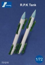 1/72 RPK Tanks. Set of 2 RPK tanks with 8 bombs dtbu