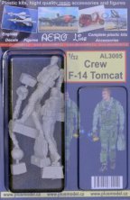 1/32 2x pilots Crew F-14 Tomcat
