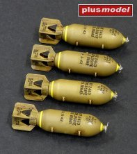 1/48 Bombs 250 Lb. 4 pcs.