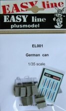1/35 German can (4pcs.) EASY LINE