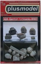 1/35 German rucksacks WWII (9 resin parts)