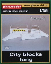 1/35 Concrete blocks  long (8 resin parts)