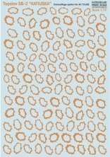 1/72 Tupolev SB-2 Katiuska Camouflage pattern