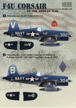 1/48 F4U Corsair of the Korean War (wet decals)