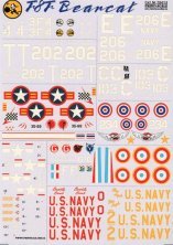 Print Scale 1/72 Grumman F8F Bearcat D�cals