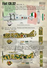 1/72 Fiat CR.32 WWII (wet decals)