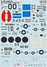 1/72 Lockheed P-38J Lighting Aces over Europe 1944-1945