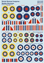1/72 Raf National Insignia. Hawker Hurricane