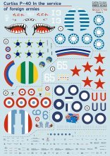 1/72 Curtiss P-40 In the service of foreign armies. Part 1