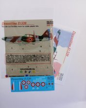 1/72 Dewoitine D.520 includes camouflage paint mask and decals