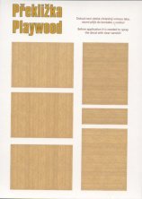 1/72 Decal Plywood birch