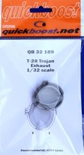 1/32 T-28 Trojan exhaust