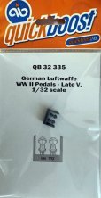 1/32 German Luftwaffe WWII pedals late