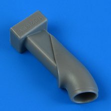 1/32 Bf 109G-10 air intake for Revell