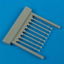 1/48 Lancaster gun barrels (oval perf.)