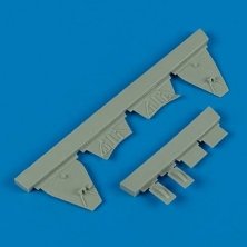 1/48 J2M3 Raiden undercarriage covers (Hasegawa)