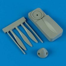 1/48 Hawker Hurricane de Havilland propeller w/tool (Hasegawa)