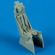 1/48 Saab J-35 Draken seat with safety belts (Hasegawa)