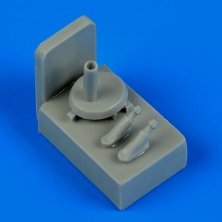 1/48 Kawasaki Ki-45 Kai Tei gun barrels (for Hasegawa kits)