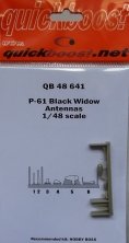 1/48 P-61 Black Widow antennas (HOBBYB)