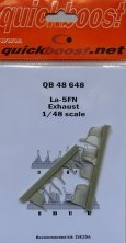 1/48 Lavochkin La-5FN exhaust (for Zvezda)