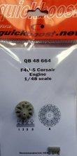 1/48 Vought F4U-5 Corsair engine (for Hobby Boss)