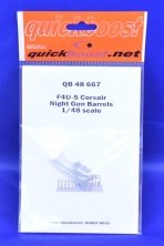 1/48 Vought F4U-5 Corsair night gun barrels