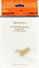 1/48 P-51A Mustang exhaust