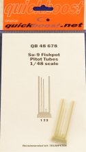 1/48 Su-9 Fishpot pitot tubes