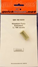 1/48 Hawker Fury exhaust