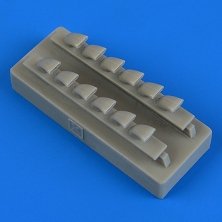 1/48 Bf 109G exhaust