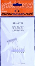 1/48 Kfir C2/C7 antennas