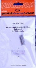 1/48 Ki-61-ld Hein gun barrels