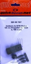 1/48 Ju 87B Stuka VS-11 propeller with tool