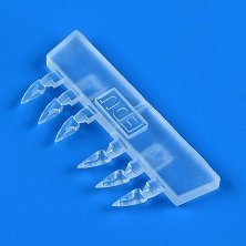 1/48 Bf-109K-4 clear position lights with light bulb for Eduard