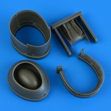 1/48 P-47D Thunderbolt cowling & cool.flaps opened