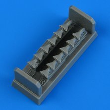 1/48 P-39 Airacobra Mk.I exhaust for Hasegawa